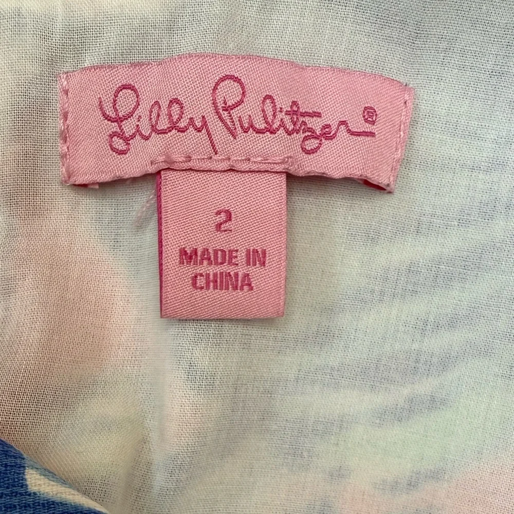 Lily Pulitzer Cathy Shift Sleeveless Pink Pout
Barefoot Princess Back Zip Sz 2 - Picture 10 of 14